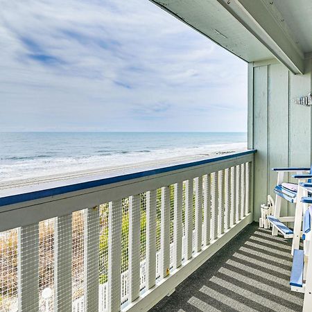 On-The-Beach Escape Oceanfront In Surfside! เมอร์เทิลบีช ภายนอก รูปภาพ